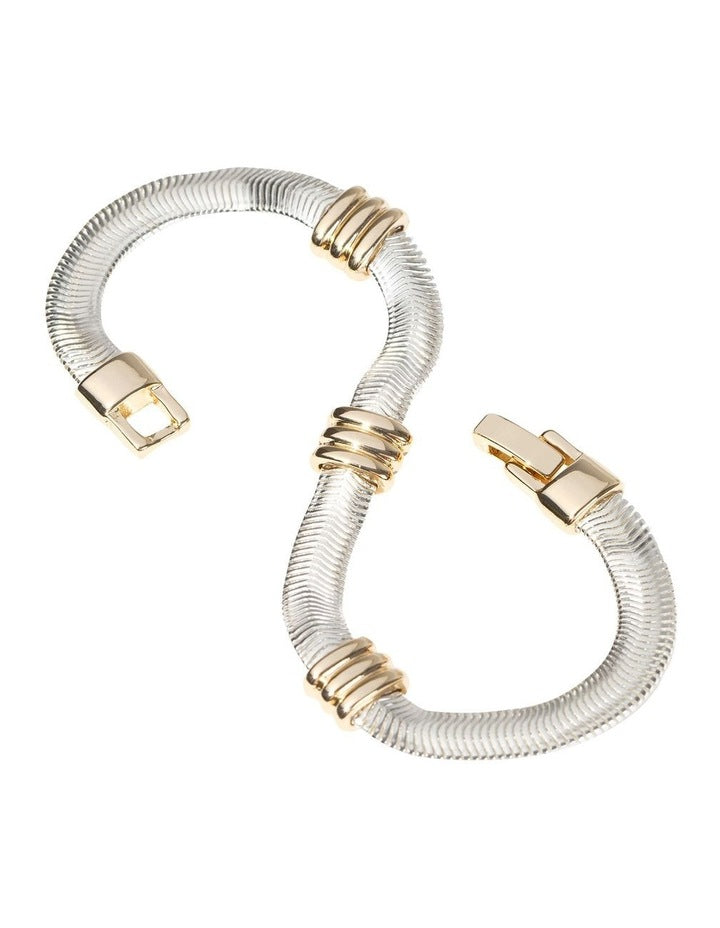 Sleek Bar Tab Bracelet in Multi