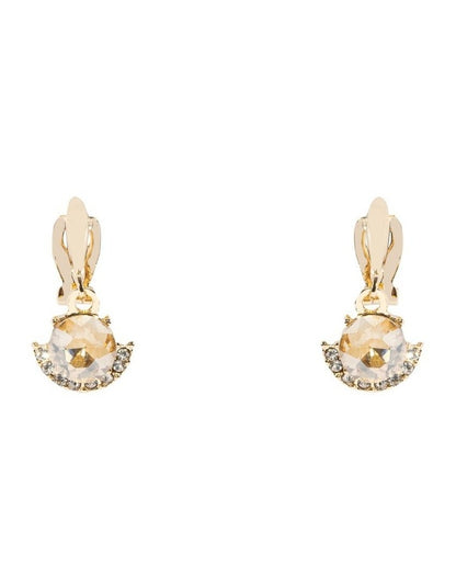 Nouveau Clip On Earrings in Gold