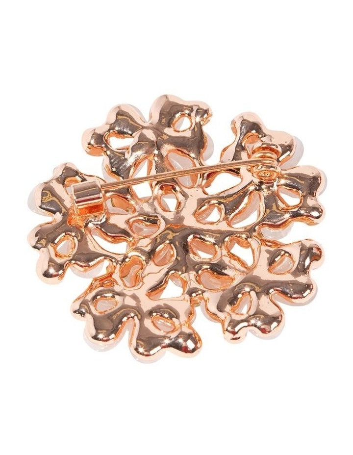 Flower Meadow Brooch in Pink