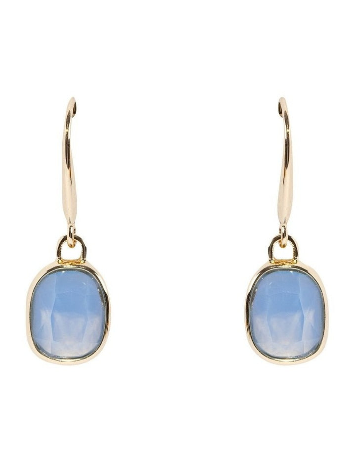 Serene Dangle Earrings in Blue
