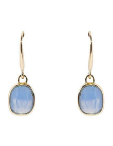 Serene Dangle Earrings in Blue