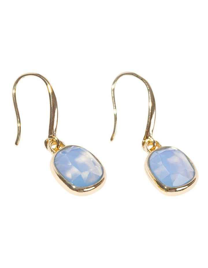 Serene Dangle Earrings in Blue