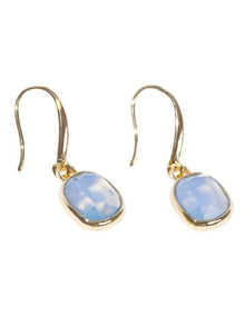 Serene Dangle Earrings in Blue