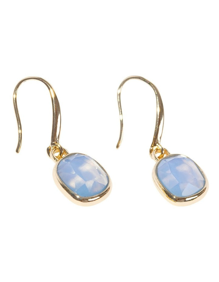 Serene Dangle Earrings in Blue