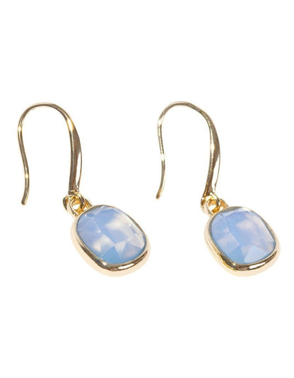 Serene Dangle Earrings in Blue