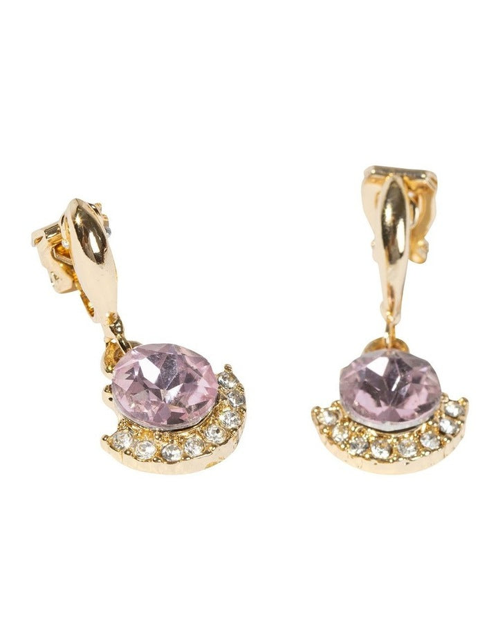 Nouveau Clip On Earrings in Multi