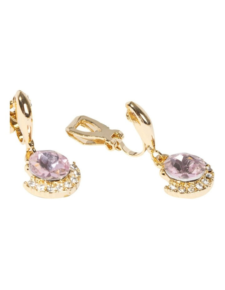 Nouveau Clip On Earrings in Multi
