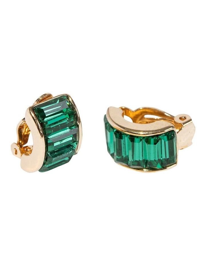 Moulin Earrings in Green