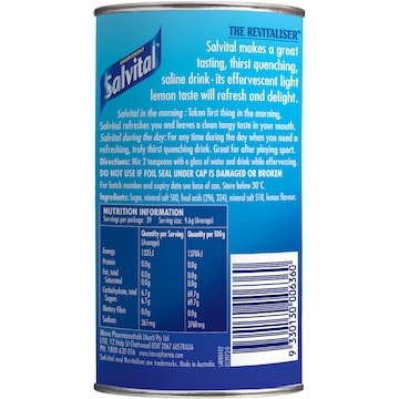 Salvital Salts Saline 375g