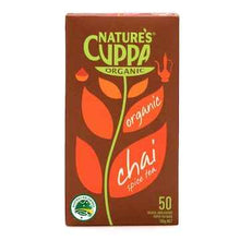 Nature's Cuppa Organic Spice Chai Tea Bags 50 pack