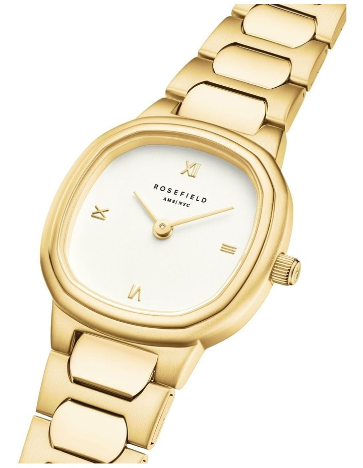 Gaia Watch XS 25mm ORCGSG-OR04 in White/Gold-Tone