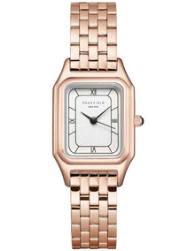 Ivy Watch 21mm OCWRSR-OC04 in White/Rose Gold-Tone