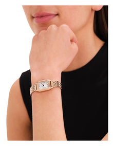 Ivy Watch 21mm OCWRSR-OC04 in White/Rose Gold-Tone