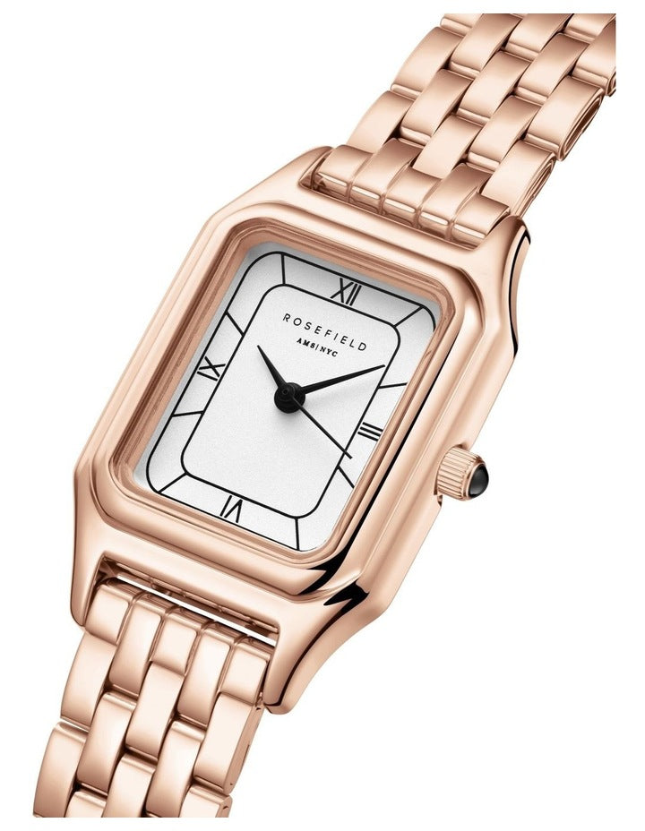 Ivy Watch 21mm OCWRSR-OC04 in White/Rose Gold-Tone