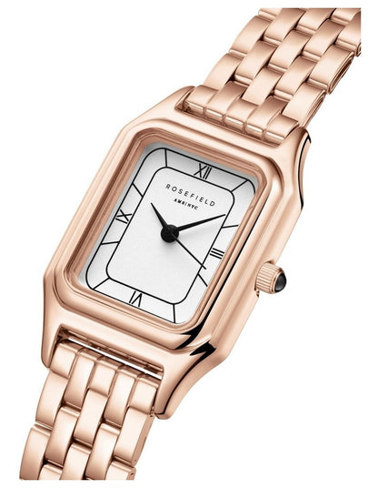 Ivy Watch 21mm OCWRSR-OC04 in White/Rose Gold-Tone