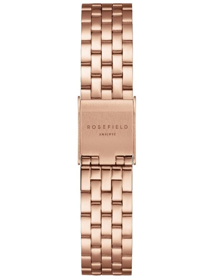 Ivy Watch 21mm OCWRSR-OC04 in White/Rose Gold-Tone