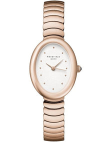 Ovale Watch 22mm OVWRSR-OV21 in White/Rose Gold-Tone