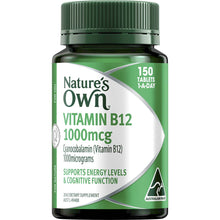 Nature's Own Vitamin b12 1000mcg Vitamin b Tablets For Energy 150 Pack