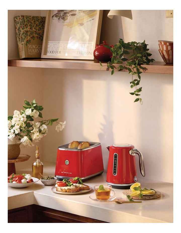 The Eye Q 850 Auto 2 Toaster BTA850PMR4IAN1 in Pomodoro Rosso