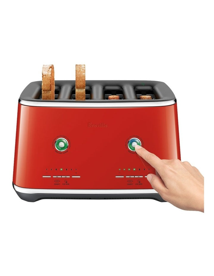The Eye Q 870 Auto Toaster BTA870PMR4IAN1 in Pomodoro Rosso