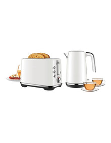 The Brunch Duo Toaster And Kettle LKT682CGY2IAN1 in Cool Grey