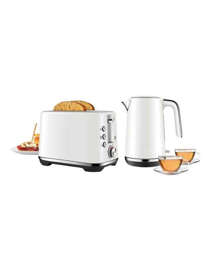The Brunch Duo Toaster And Kettle LKT682CGY2IAN1 in Cool Grey
