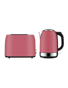 The Breakfast Toaster & Kettle Set in Dark Raspberry LKT640DRB2IAN1