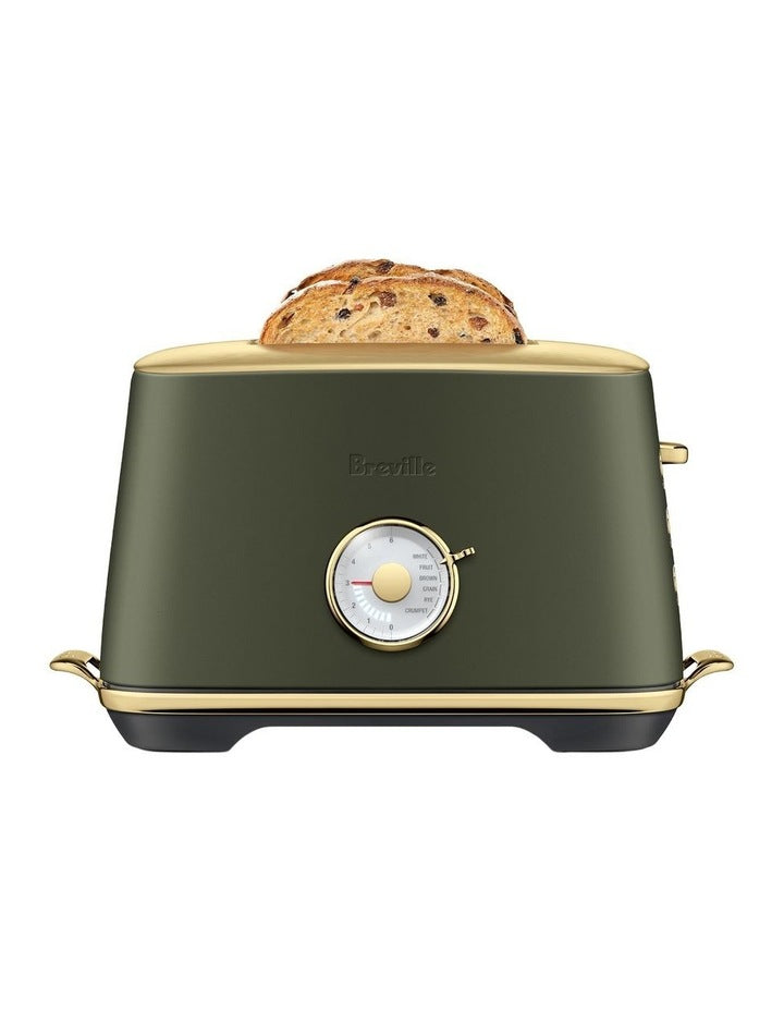 The Select Luxe Toaster in Olive Tapenade Brass BTA735OLB4IAN1