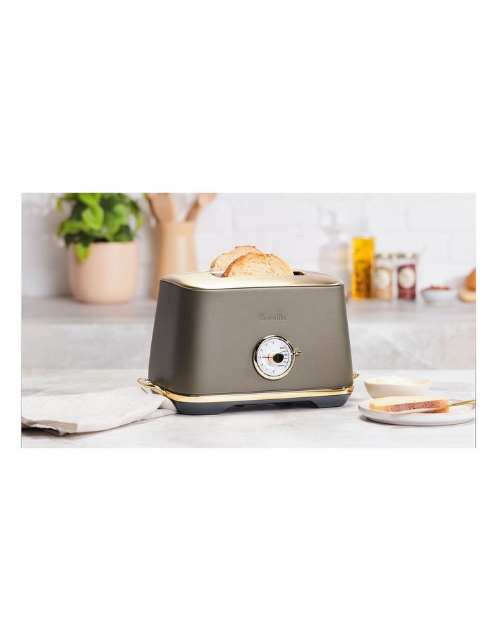 The Select Luxe Toaster in Olive Tapenade Brass BTA735OLB4IAN1
