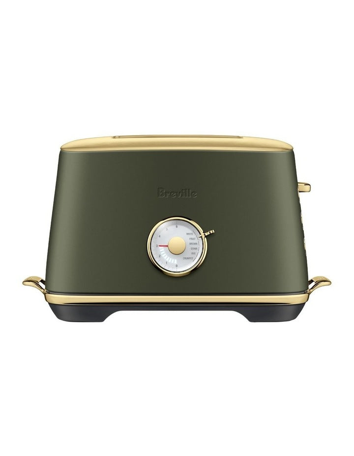 The Select Luxe Toaster in Olive Tapenade Brass BTA735OLB4IAN1