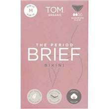 TOM Organic The Period Brief Bikini Moderate Flow Size Medium each
