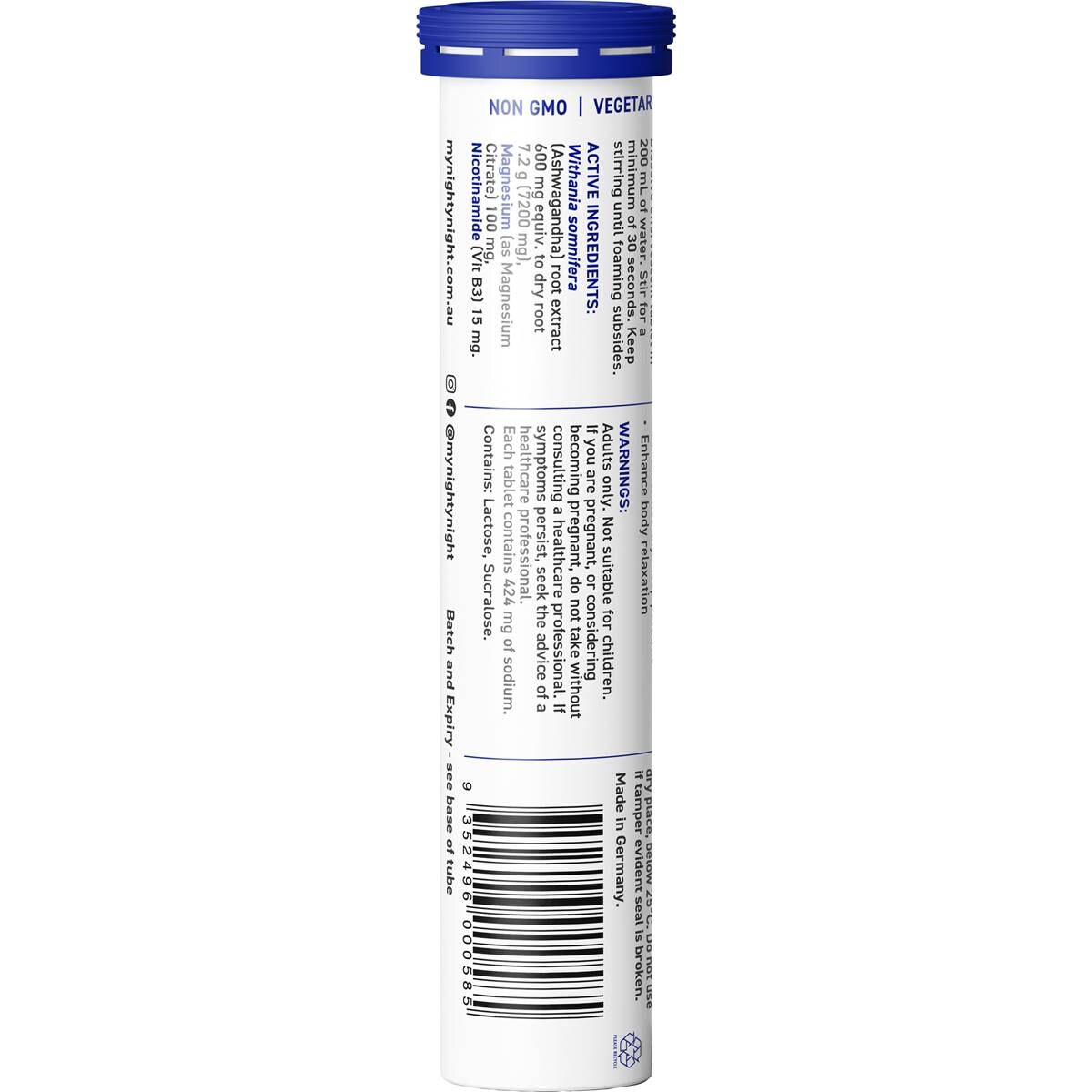 Nighty Night Sleep Effervescent Elderberry 14 pack
