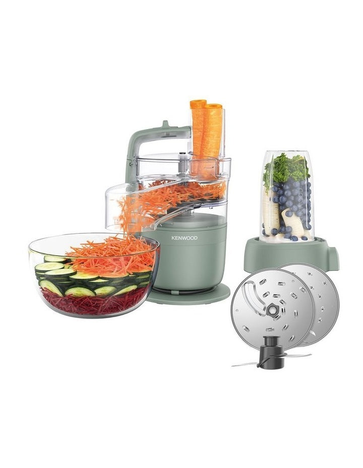 MultiPro Go Blend Food Processor & Blender (FDP23380GR) in Eucalyptus Green