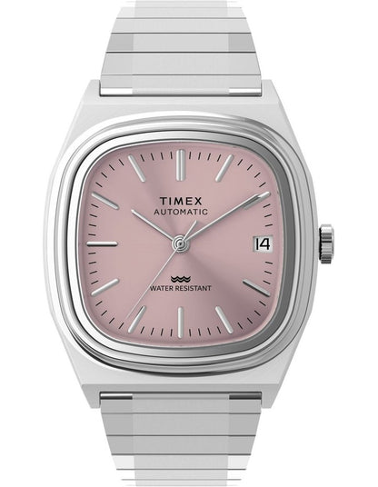 Automatic 1983 E Line Stainless Steel Expansion Band Watch 34mm in Silver