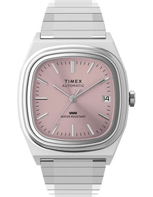 Automatic 1983 E Line Stainless Steel Expansion Band Watch 34mm in Silver
