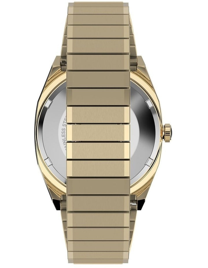 Automatic 1983 E Line Stainless Steel Expansion Band Watch 34mm in Gold
