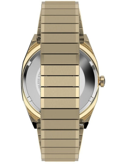 Automatic 1983 E Line Stainless Steel Expansion Band Watch 34mm in Gold