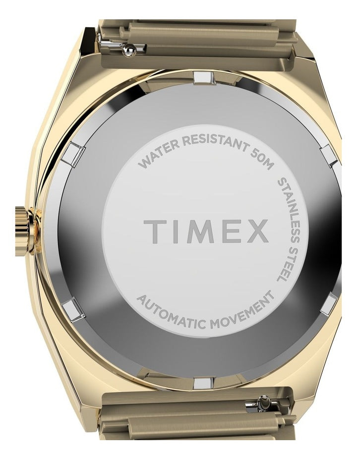 Automatic 1983 E Line Stainless Steel Expansion Band Watch 34mm in Gold
