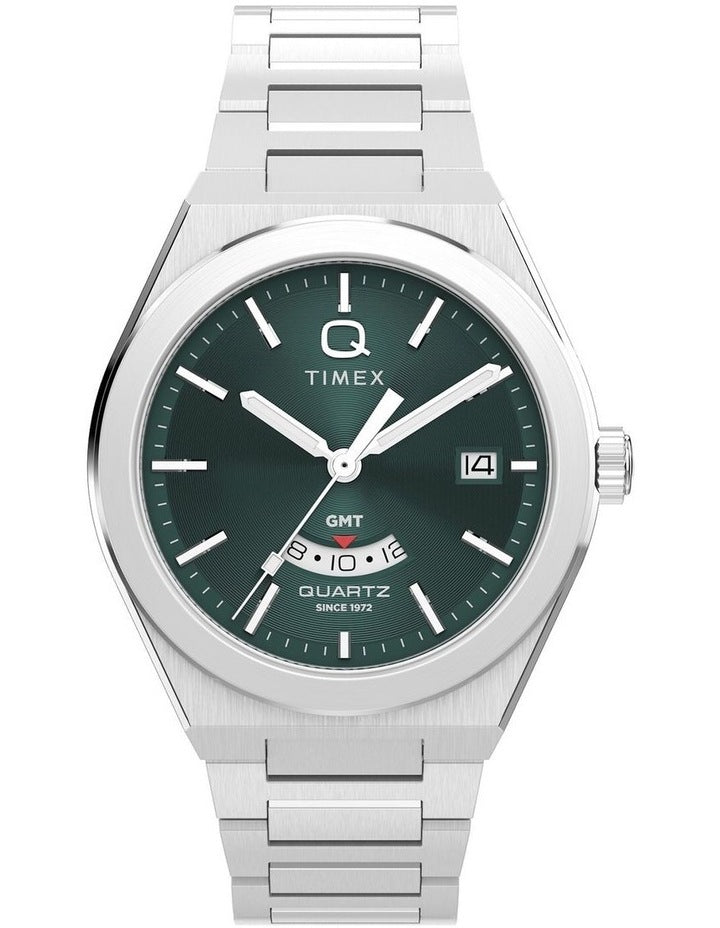 Continental GMT Stainless Steel Bracelet Watch 39mm in Silver