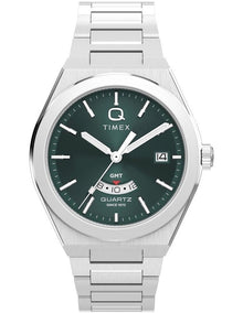 Continental GMT Stainless Steel Bracelet Watch 39mm in Silver