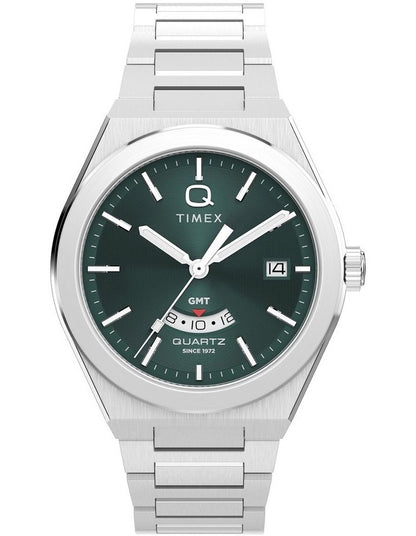 Continental GMT Stainless Steel Bracelet Watch 39mm in Silver