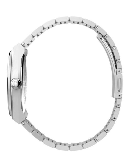 Continental GMT Stainless Steel Bracelet Watch 39mm in Silver