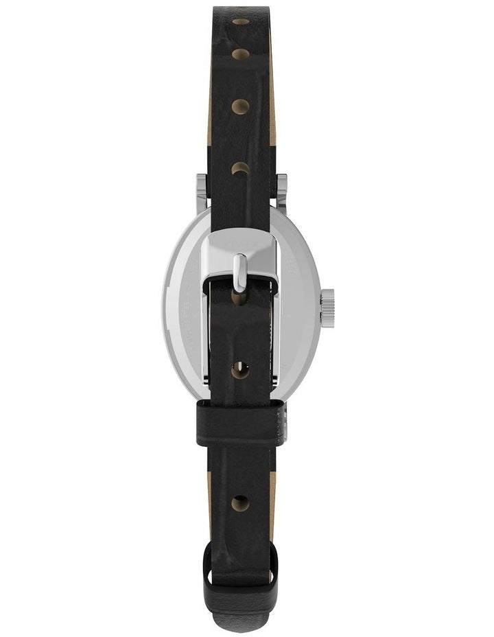 Cavatina Case With Strap Watch in Black