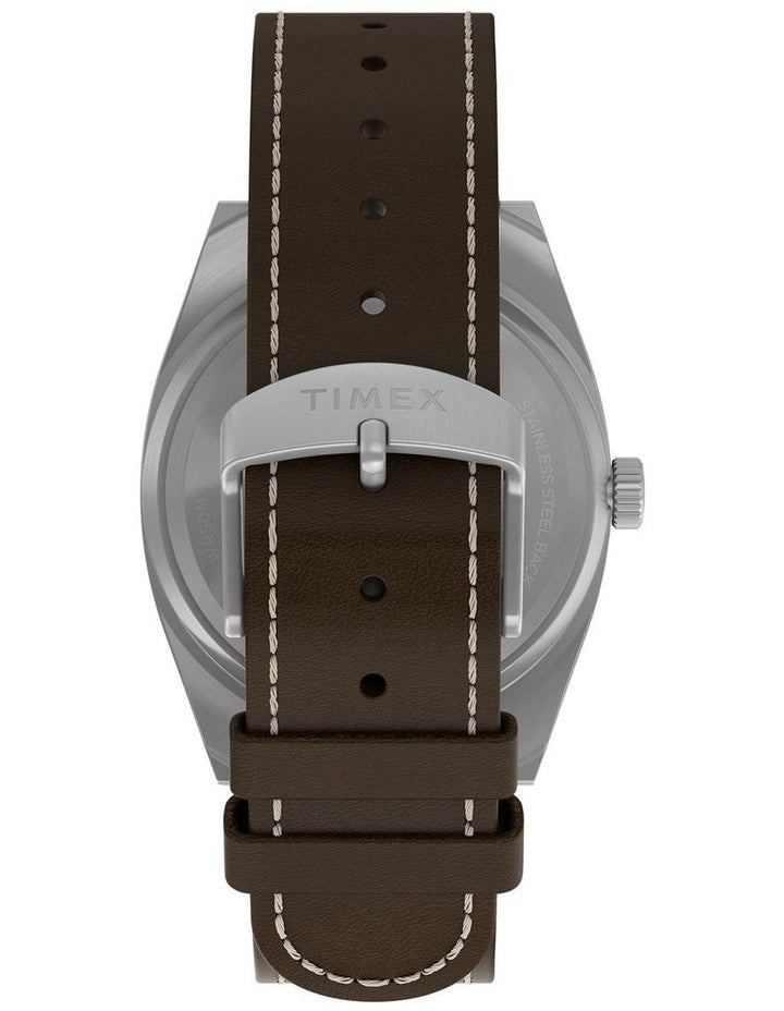 Expedition Capstone Eco-Friendly Leather Strap Watch 39mm in Brown