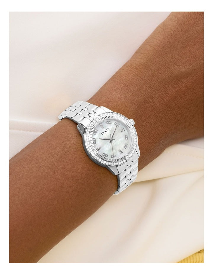 Analogue Watch in Silver-Tone