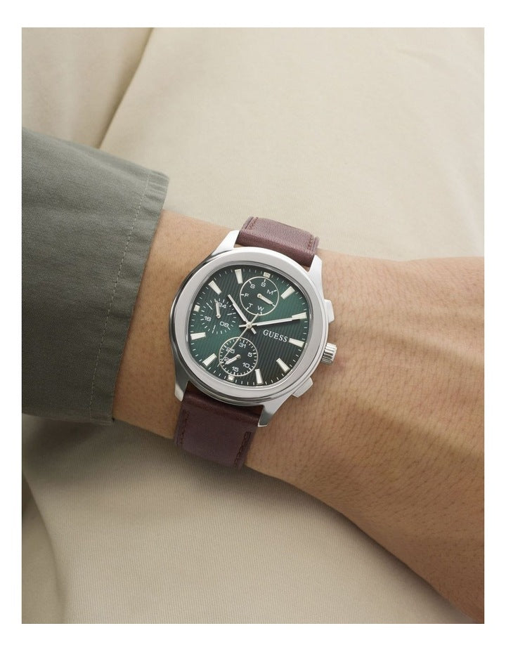 Multifunction Watch in Silver-Tone