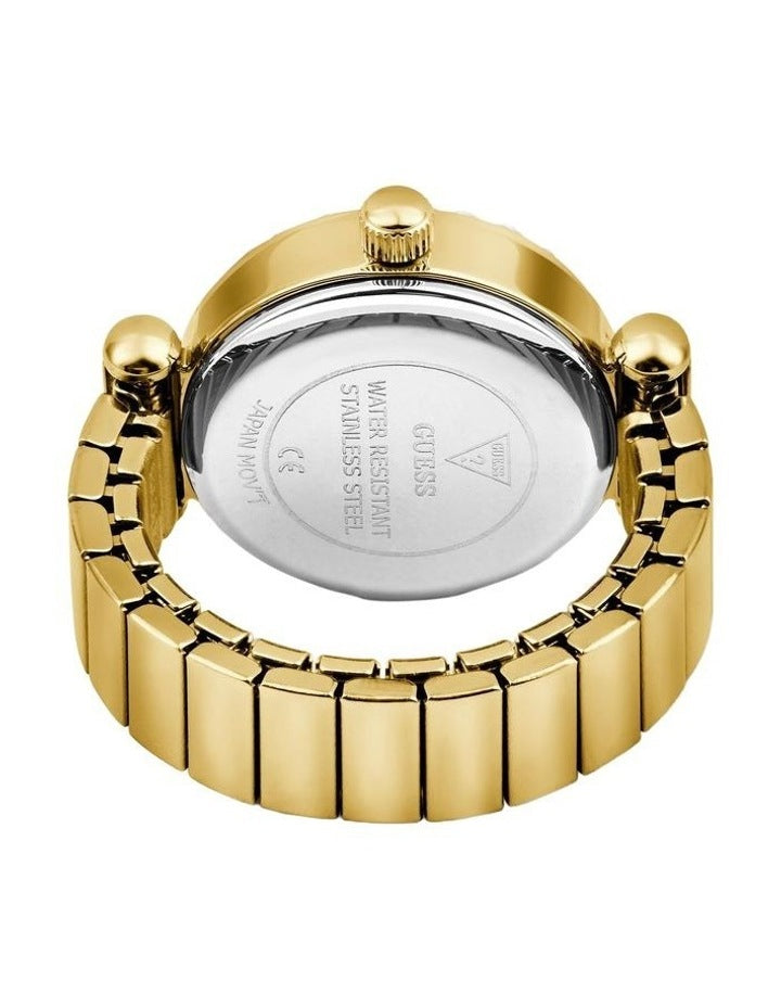 Analogue Ring Watch in Gold-Tone