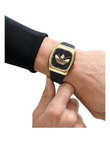 Retro Wave One Watch 37mm AOSY26001 in Black