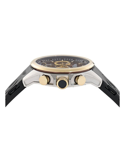 HLC Chronograph Solar MTRH2S605 Watch 44mm in Black/Brown