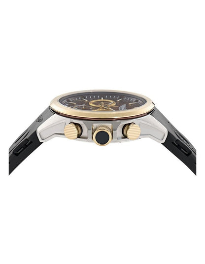 HLC Chronograph Solar MTRH2S605 Watch 44mm in Black/Brown